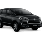 Toyota Innova Reborn hitam untuk layanan sewa mobil Jakarta dengan driver profesional dari Batavia Rent car