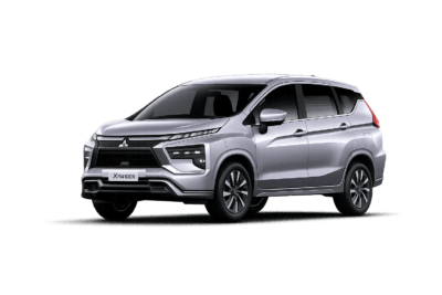 Mitsubishi Xpander putih untuk layanan sewa mobil Jakarta dengan driver profesional dari Batavia Rent car