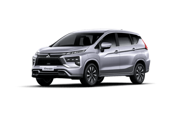 Mitsubishi Xpander putih untuk layanan sewa mobil Jakarta dengan driver profesional dari Batavia Rent car